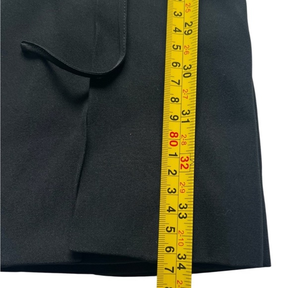 Alexander McQueen Lace-Up Flare Pants  Elegant Black Dress Pants - Picture 5 of 9